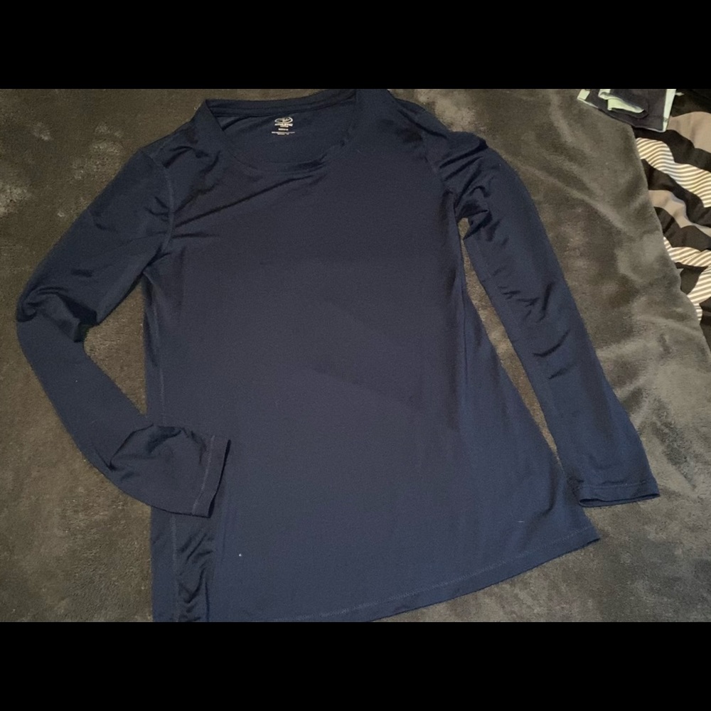 Navy Long Sleeve Tee